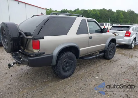 2001 Chevrolet Blazer Ls из США, поврежденный, VIN 1GNCT18W11K246877